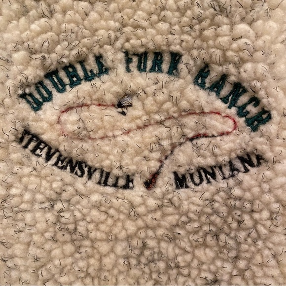 Vintage HARTWELL VIASPORT 3/4 Zip Cream Stevensville Montana Sweater Size Small - Picture 5 of 10